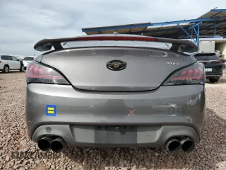2013 Hyundai Genesis Coupe R-Spec with VIN KMHHU6KJXDU100309, listed as a Copart auction lot 49429355 with 163,605 mi miles and Salvage title. Bid and sale history available at DreamBid. Image 6.