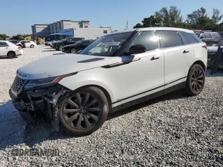 2018 Land Rover Range Rover Velar R-Dynamic SE with VIN SALYL2RVXJA716381, listed as a Copart auction lot 48806725 with 40,630 mi miles and Salvage Title. Bid and sale history available at carsss.com. Image 1.