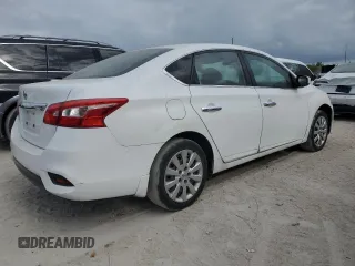 2018 Nissan Sentra S with VIN 3N1AB7AP0JY319301, listed as a Copart auction lot 55420045 with 35,761 mi miles and Salvage Title. Bid and sale history available at DreamBid. Image 3.