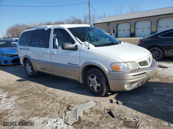 2003 Pontiac Montana w/1SJ Pkg with VIN 1GMDX13E93D186415, listed as a Copart auction lot 87710185 with 187,269 mi miles and Salvage Title. Bid and sale history available at carsss.com. Image 4.