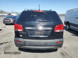 2012 Kia Sorento LX with VIN 5XYKTCA66CG282938, listed as a Copart auction lot 53566645 with 126,095 mi miles and Clean Title. Bid and sale history available at carsss.com. Image 6.