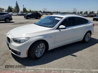 2015 BMW 5 Series 535i Gran Turismo with VIN WBA5M2C59FD872267, listed as a Copart auction lot 57890795 with 111,750 mi miles and Salvage title. Bid and sale history available at DreamBid. Image 1.