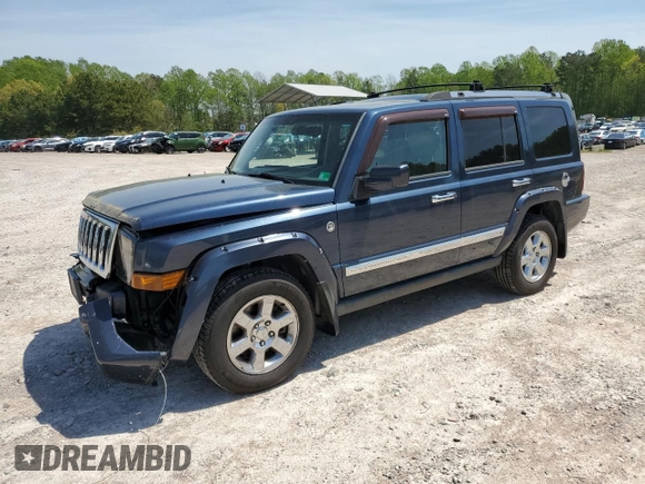 2008 Jeep Commander Overland z VIN 1J8HG68268C235609, wystawiony jako Copart lot #53258215 z przebiegiem 180 959 mil mil oraz Szkoda całkowita • Salvage title. Historia ofert i sprzedaży dostępna na DreamBid. Obrazek 1.