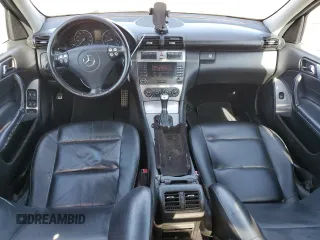2006 Mercedes-Benz C 230 Sport with VIN WDBRF52H26A869299, listed as a Copart auction lot 63820245 with 264,629 mi miles and Salvage title. Bid and sale history available at DreamBid. Image 8.