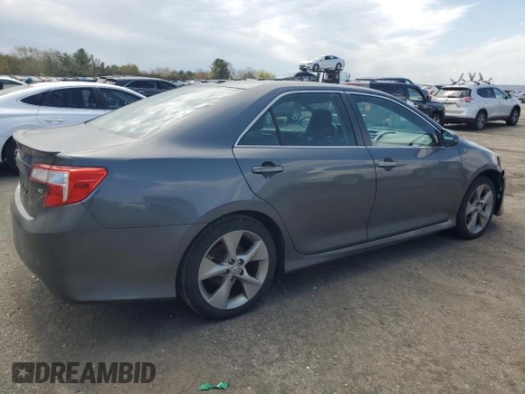 2012 Toyota Camry SE with VIN 4T1BK1FK1CU005606, listed as a Copart auction lot 53288485 with 220,260 mi miles and Salvage Title. Bid and sale history available at carsss.com. Image 3.
