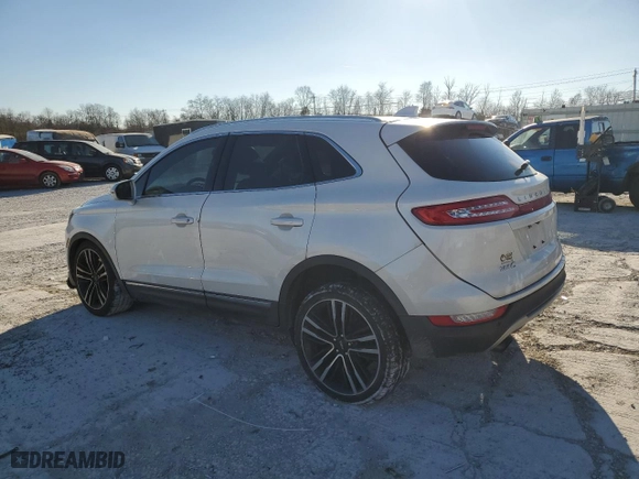 2017 Lincoln MKC Reserve with VIN 5LMTJ3DH1HUL40539, listed as a Copart auction lot 83633644 with NaN miles and Salvage Title. Bid and sale history available at carsss.com. Image 2.