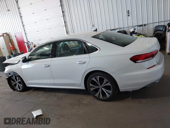 2021 Volkswagen Passat SE with VIN 1VWSA7A30MC014179, listed as a IAAI auction lot 42342358 with 77,535 mi miles and . Bid and sale history available at DreamBid. Image 14.