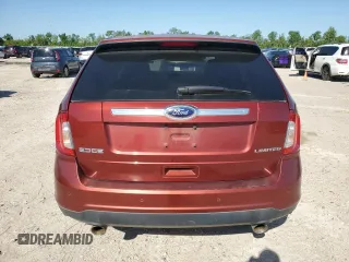 2014 Ford Edge Limited with VIN 2FMDK3KCXEBA38910, listed as a Copart auction lot 51350555 with 182,001 mi miles and Salvage Title. Bid and sale history available at carsss.com. Image 6.