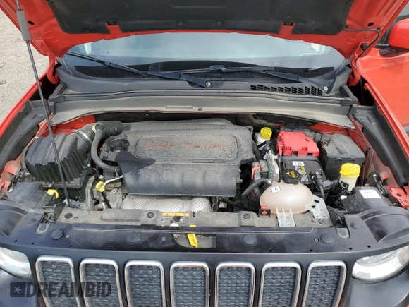 2020 Jeep Renegade Latitude with VIN ZACNJBBB9LPL70906, listed as a Copart auction lot 50027115 with 82,812 mi miles and Salvage Title. Bid and sale history available at carsss.com. Image 12.