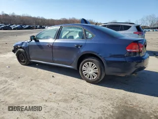 2014 Volkswagen Passat S with VIN 1VWAT7A3XEC035743, listed as a Copart auction lot 52096115 with Not provided miles and Salvage title. Bid and sale history available at DreamBid. Image 2.