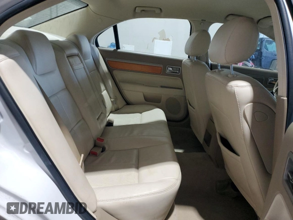 2007 Lincoln MKZ with VIN 3LNHM28T27R636328, listed as a Copart auction lot 42734295 with 111,523 mi miles and Salvage Title. Bid and sale history available at carsss.com. Image 10.
