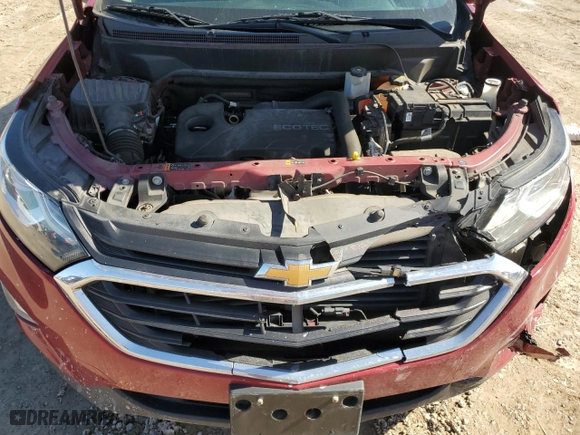 2018 Chevrolet Equinox LT with VIN 3GNAXJEV8JS534455, listed as a Copart auction lot 43135895 with 111,759 mi miles and Salvage Title. Bid and sale history available at carsss.com. Image 12.