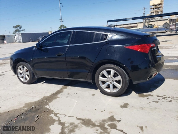 2012 Acura ZDX Tech Pkg with VIN 2HNYB1H47CH500984, listed as a Copart auction lot 50180525 with 136,202 mi miles and Salvage Title. Bid and sale history available at carsss.com. Image 2.
