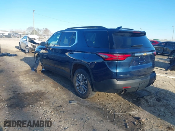 2022 Chevrolet Traverse LT Leather with VIN 1GNERHKW6NJ143586, listed as a IAAI auction lot 41315643 with 65,303 mi miles. Bid and sale history available at carsss.com. Image 3.