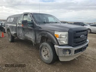 2013 Ford F-250 XL with VIN 1FT7X2B68DEB47487, listed as a Copart auction lot 85341004 with 194,035 mi miles and Salvage Title. Bid and sale history available at DreamBid. Image 4.