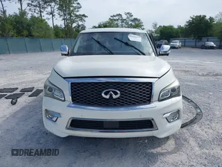 2016 Infiniti QX80 with VIN JN8AZ2NE7G9125016, listed as a IAAI auction lot 42080053 with 114,655 mi miles. Bid and sale history available at carsss.com. Image 13.