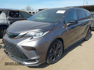 2022 Toyota Sienna XSE with VIN 5TDXRKEC2NS108482, listed as a IAAI auction lot 42061126 with 47,915 mi miles and . Bid and sale history available at DreamBid. Image 2.