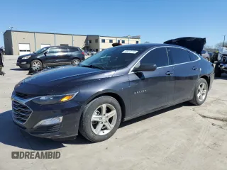 2022 Chevrolet Malibu LS with VIN 1G1ZB5ST5NF187271, listed as a Copart auction lot 46413795 with 45,832 mi miles and Salvage Title. Bid and sale history available at DreamBid. Image 1.