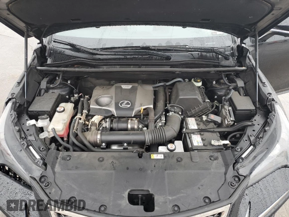 2021 Lexus NX 300 F Sport with VIN JTJSARBZXM2200591, listed as a Copart auction lot 45117425 with 65,373 mi miles and Salvage title. Bid and sale history available at DreamBid. Image 12.