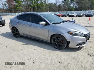 2015 Dodge Dart GT with VIN 1C3CDFEBXFD166403, listed as a Copart auction lot 53940105 with 130,242 mi miles and Clean Title. Bid and sale history available at DreamBid. Image 4.