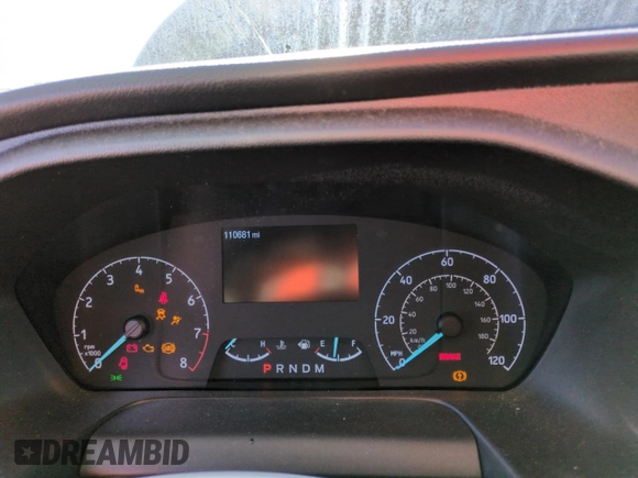 2021 Ford Transit Passenger XL with VIN 1FBAX2C87MKA31418, listed as a Copart auction lot 47065435 with 110,681 mi miles and Salvage Title. Bid and sale history available at DreamBid. Image 9.