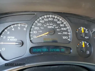 2004 Chevrolet Tahoe LT with VIN 1GNEC13Z84R187526, listed as a Copart auction lot 46661845 with 319,306 mi miles and Salvage title. Bid and sale history available at DreamBid. Image 9.