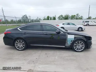 2019 Hyundai Genesis 5.0L with VIN KMHGN4JF4KU291345, listed as a IAAI auction lot 41973574 with 68,924 mi miles. Bid and sale history available at carsss.com. Image 14.