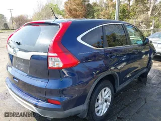2015 Honda CR-V EX with VIN 2HKRM3H58FH551110, listed as a IAAI auction lot 41918745 with 61,857 mi miles. Bid and sale history available at carsss.com. Image 4.