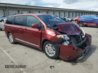 2012 Toyota Sienna XLE AAS with VIN 5TDYK3DC1CS233762, listed as a Copart auction lot 59224495 with 116,155 mi miles and Salvage title. Bid and sale history available at DreamBid. Image 4.