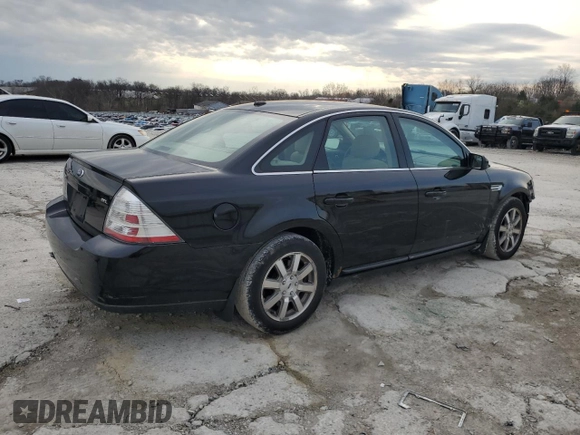 2008 Ford Taurus SEL with VIN 1FAHP24W98G186249, listed as a Copart auction lot 50456075 with 88,291 mi miles and Salvage Title. Bid and sale history available at DreamBid. Image 3.