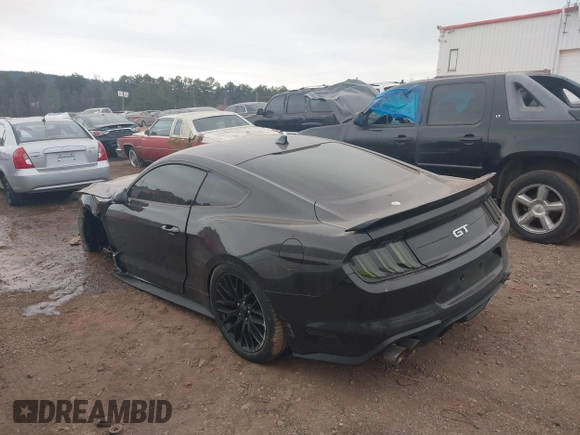 2022 Ford Mustang GT with VIN 1FA6P8CF7N5127364, listed as a IAAI auction lot 41541352 with 25,267 mi miles and . Bid and sale history available at DreamBid. Image 3.
