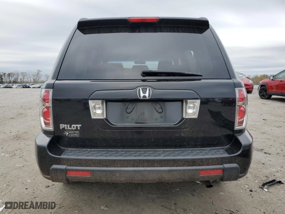 2008 Honda Pilot VP with VIN 5FNYF28258B029056, listed as a Copart auction lot 50219975 with 116,683 mi miles and Salvage Title. Bid and sale history available at carsss.com. Image 6.