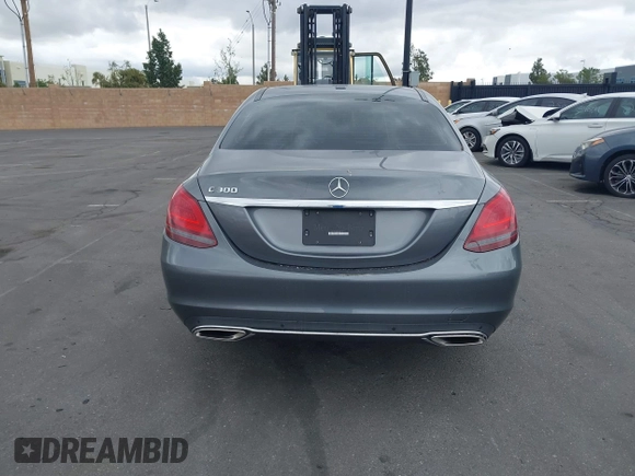 2021 Mercedes-Benz C 300 with VIN W1KWF8DB3MR624918, listed as a IAAI auction lot 41739988 with 63,321 mi miles and . Bid and sale history available at carsss.com. Image 17.