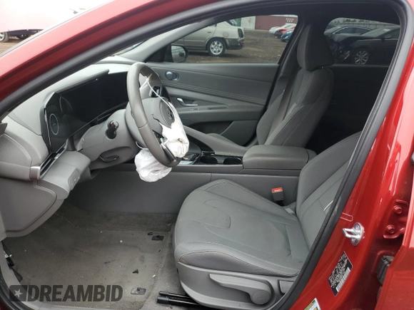 2023 Hyundai Elantra SEL with VIN KMHLS4AGXPU617964, listed as a Copart auction lot 55487845 with 32,060 mi miles and Salvage title. Bid and sale history available at DreamBid. Image 7.