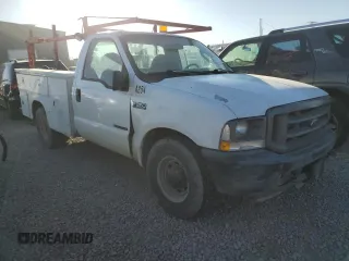 2003 Ford Super Duty F-250 XL with VIN 1FTNF20F23EA66397, listed as a Copart auction lot 73426234 with 0 mi miles and Salvage Title. Bid and sale history available at carsss.com. Image 4.