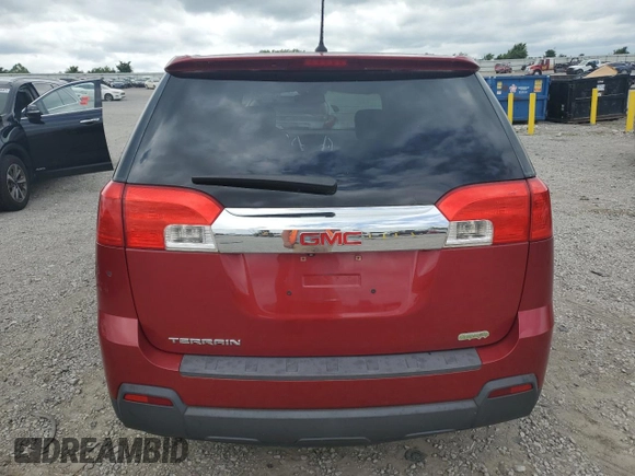 2014 GMC Terrain SLE with VIN 2GKALMEK0E6371255, listed as a Copart auction lot 56955595 with 135,475 mi miles and Salvage title. Bid and sale history available at DreamBid. Image 6.