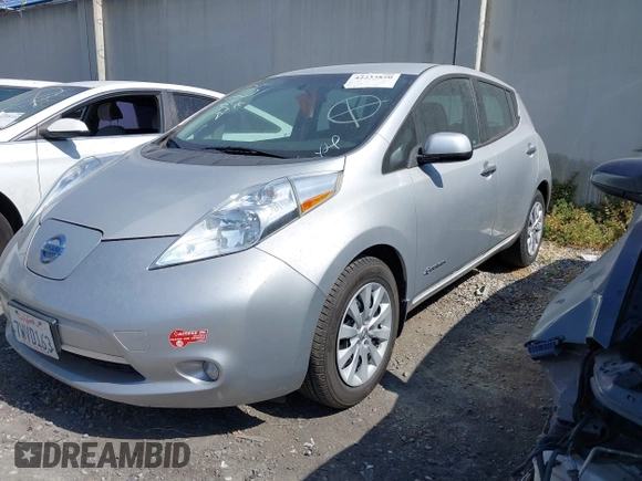 2017 Nissan LEAF SV with VIN 1N4BZ0CP4HC303676, listed as a IAAI auction lot 42233850 with 83,910 mi miles and . Bid and sale history available at DreamBid. Image 2.