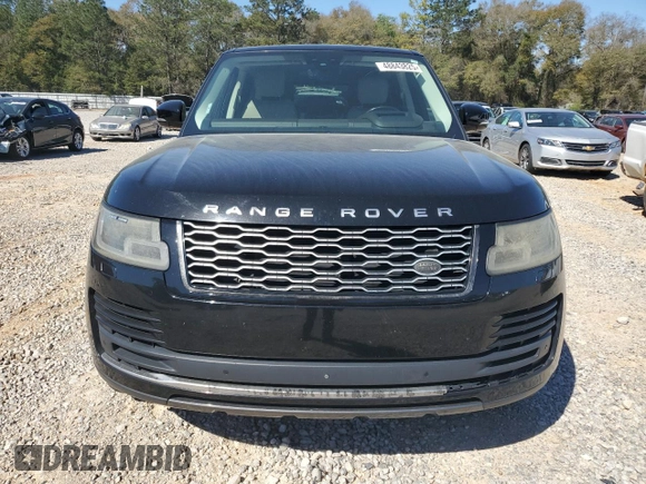 2018 Land Rover Range Rover HSE with VIN SALGS2RK1JA383444, listed as a Copart auction lot 48843825 with 186,706 mi miles and Clean title. Bid and sale history available at DreamBid. Image 5.