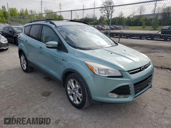 2013 Ford Escape SEL with VIN 1FMCU9H91DUA03735, listed as a Copart auction lot 48357294 with 115,523 mi miles and Salvage Title. Bid and sale history available at carsss.com. Image 4.