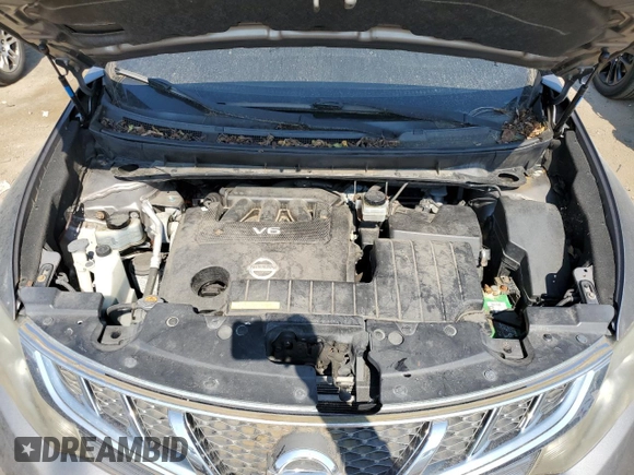 2012 Nissan Murano SL z VIN JN8AZ1MW3CW234346, wystawiony jako Copart lot #58877934 z przebiegiem Nie podano mil oraz Nie do naprawy • Non repairable. Historia ofert i sprzedaży dostępna na DreamBid. Obrazek 12.