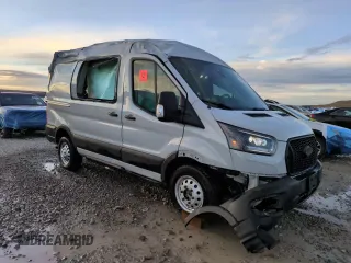 2023 Ford Transit with VIN 1FTBR2DG3PKA80135, listed as a Copart auction lot 46504465 with 21,334 mi miles and Salvage title. Bid and sale history available at DreamBid. Image 13.