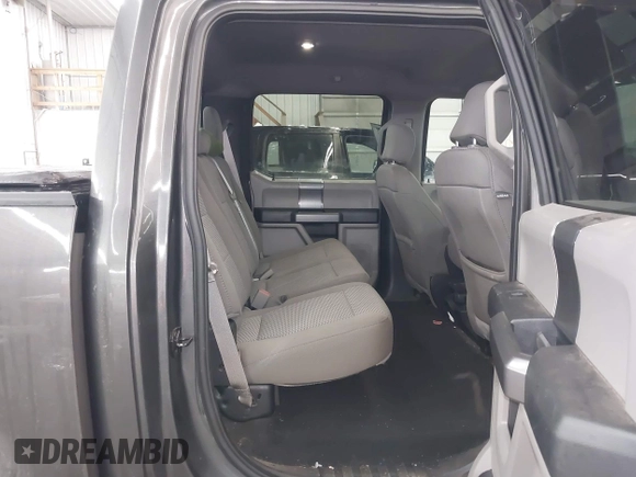 2018 Ford F-150 XL with VIN 1FTEW1E53JKF58493, listed as a IAAI auction lot 41517438 with 159,483 mi miles. Bid and sale history available at carsss.com. Image 8.