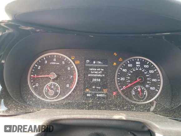 2021 Kia K5 EX with VIN 5XXG34J25MG038034, listed as a Copart auction lot 63931834 with 64,457 mi miles and Salvage Title. Bid and sale history available at carsss.com. Image 9.