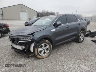 2023 Kia Sorento LX with VIN 5XYRGDLCXPG192967, listed as a Copart auction lot 44028775 with 24,758 mi miles and Salvage Title. Bid and sale history available at carsss.com. Image 1.