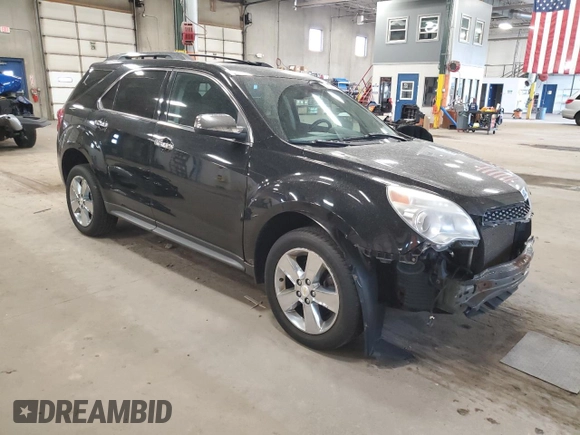 2012 Chevrolet Equinox LTZ with VIN 2GNFLGEK6C6385670, listed as a Copart auction lot 51001285 with 184,223 mi miles and Salvage Title. Bid and sale history available at carsss.com. Image 4.