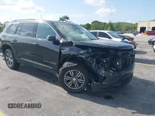 2025 Chevrolet Traverse AWD LT with VIN 1GNEVGRS7SJ165147, listed as a IAAI auction lot 42458917 with 6,980 mi miles and . Bid and sale history available at DreamBid. Image 1.