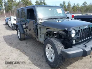 2017 Jeep Wrangler Unlimited Sport with VIN 1C4BJWDG4HL538582, listed as a IAAI auction lot 41921436 with 32,006 mi miles. Bid and sale history available at carsss.com. Image 6.