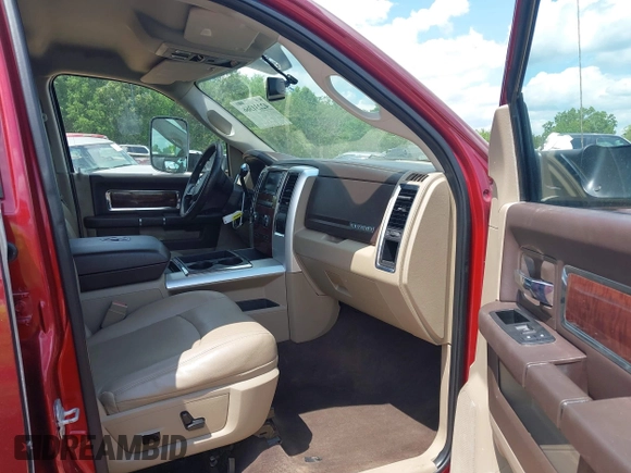 2012 Ram 2500 Laramie with VIN 3C6UD5FL2CG260878, listed as a IAAI auction lot 42231366 with 281,335 mi miles and . Bid and sale history available at DreamBid. Image 5.