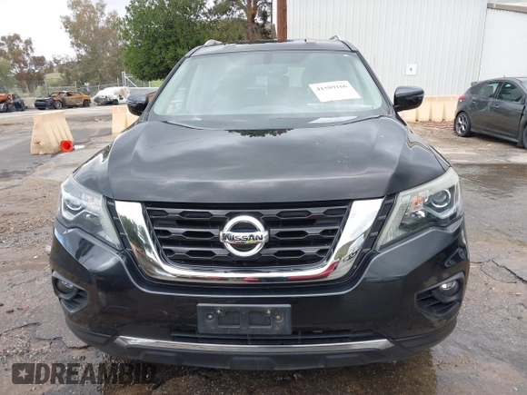 2018 Nissan Pathfinder S with VIN 5N1DR2MN1JC640710, listed as a IAAI auction lot 41589166 with 93,554 mi miles and . Bid and sale history available at DreamBid. Image 13.