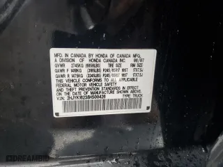 2008 Honda Ridgeline RT with VIN 2HJYK16238H500426, listed as a Copart auction lot 48858395 with 178,602 mi miles and Salvage Title. Bid and sale history available at carsss.com. Image 12.